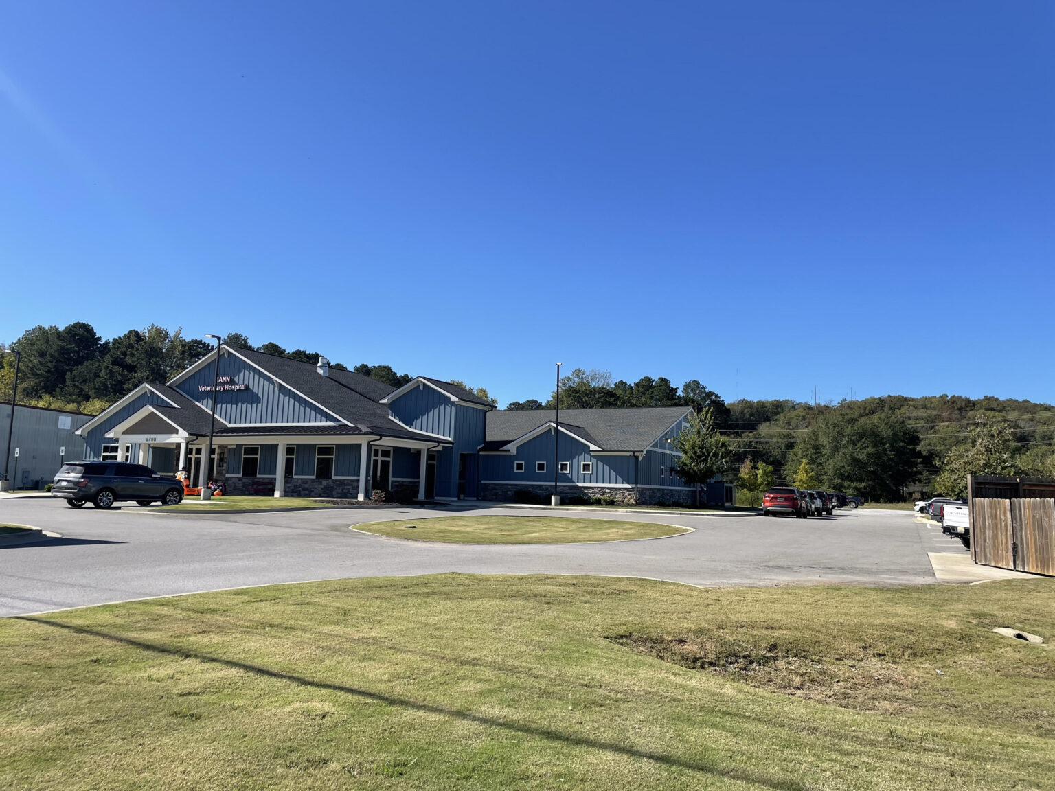 Our Work Mann Veterinary Hopsital built by RGS Civil in Huntsville, AL